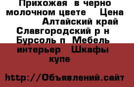 Прихожая  в черно молочном цвете  › Цена ­ 7 000 - Алтайский край, Славгородский р-н, Бурсоль п. Мебель, интерьер » Шкафы, купе   